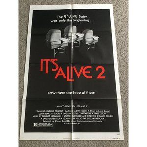 Original Canada Movie Poster Its Alive 2 1978 Theatre Lobby